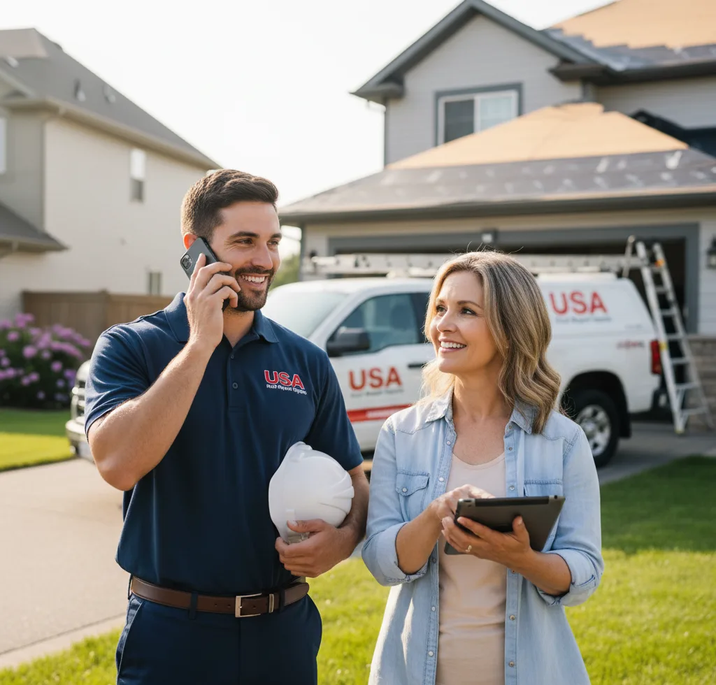 USA Roof Repair Experts customer support in Toquerville